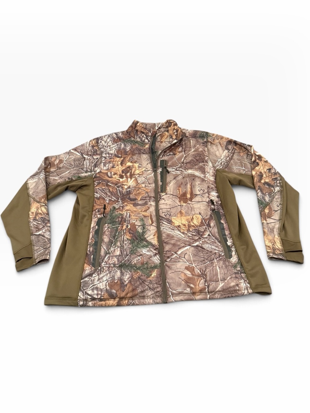 Cabela’s Instinct Realtree Xtra Hunting Jacket Men’s 3XL Softshell Camo